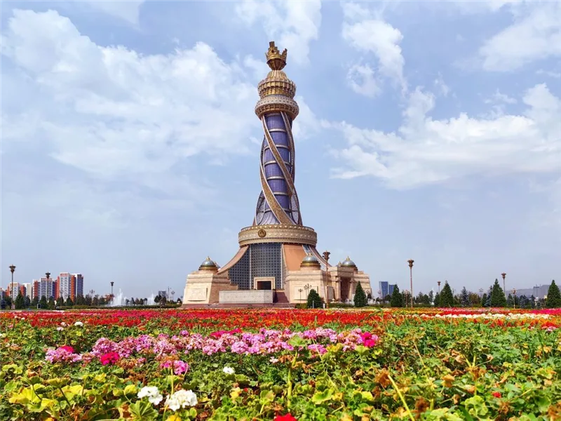 Dushanbe flag monument Tajikistan - China to Tajikistan freight forwarding by CargoSolid Logistics