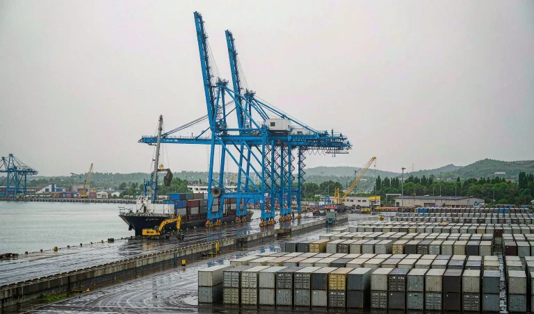 Poti container terminal - shipping from China to Georgia